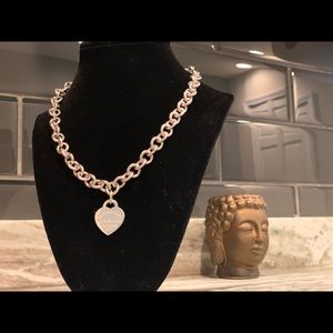 Return to Tiffany heart tag necklace